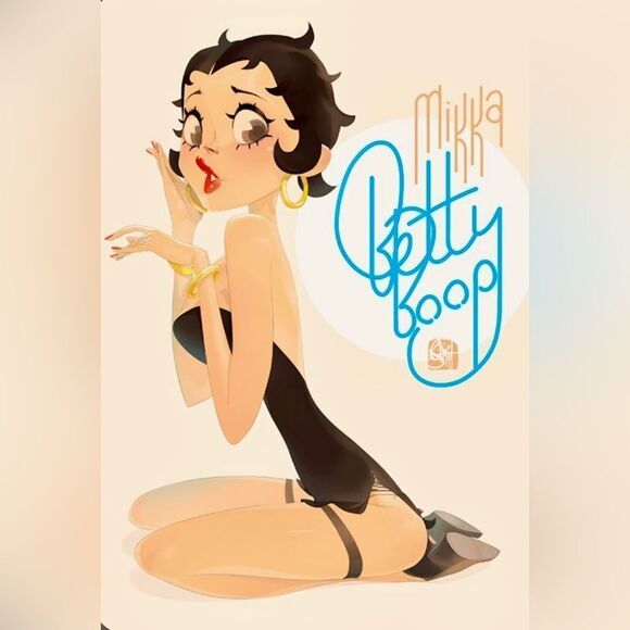 SET 2 Betty Boop & Marilyn Monroe celebrity throwback print picture - Picture 1 of 13